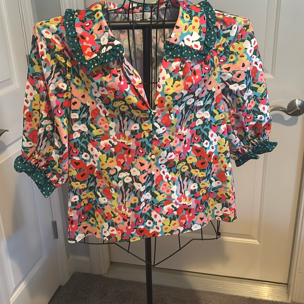 CROSBY by Mollie Burch Floral Blouse - Multicolor